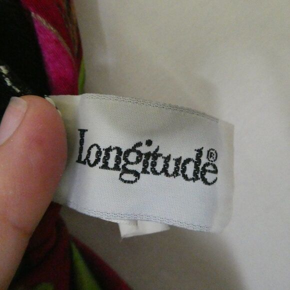 Longitude Floral Plunging Neck One Piece Swimsuit - Picture 4 of 5